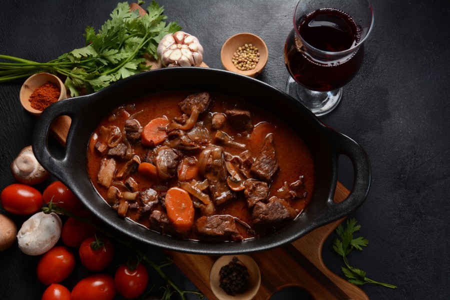 Quel vin choisir pour l'accompagnement du boeuf bourguignon ?